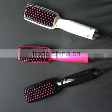NEW brush hair straightener LCD for thicker hair WhatsApp 008613509227307