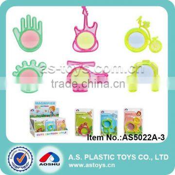 6 Style toy insect plastic magnifier