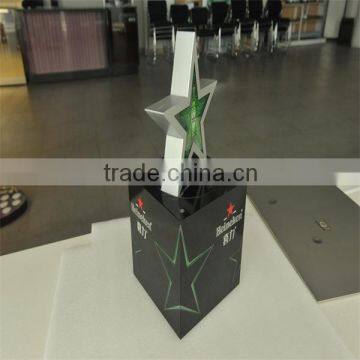 acrylic advertisement brand symbol for wine