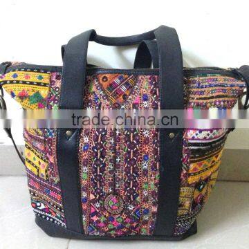 Beautiful Comfortable Genuine Leather vintage banjara leather bag