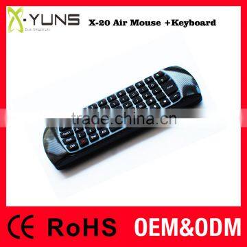 2.4G wifi Wireless Air Mouse + Keyboard for Mini PC