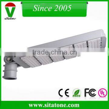 60w to 300w ac85-265v or 12-24v solar power 180 degree arm adjustable dimmable modular led street light