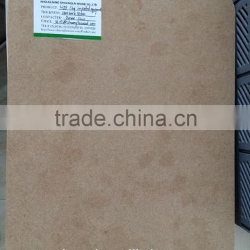 raw mdf with round corner for furniture/melamine mdf