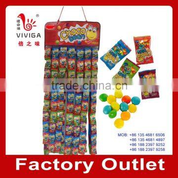 small sachet colorful Choco bean