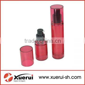 plastic cosmetic airless bottle