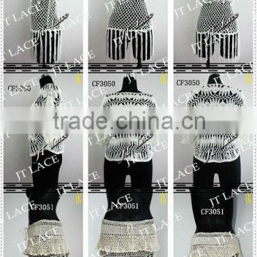 Hot!Fashion ladies crocheted cotton shrugs free sample