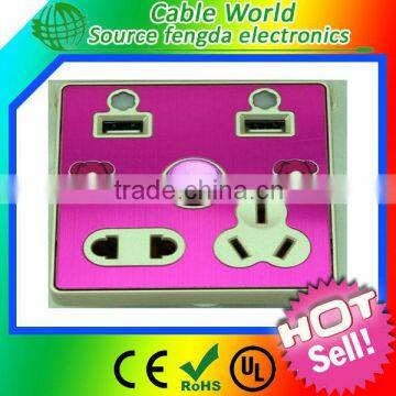 The New Goods Wall Usb Socket Plate,Wall Usb Socket,Socket Plate