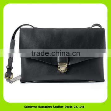 16648 Ladies' fashion style trendy genuine leather ladies handbag