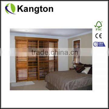 Morden wooden roller shutter door