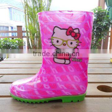 Hello Kitty girl's PVC boots