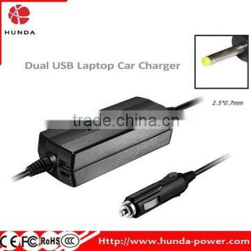 19V 2.1A DC Adapter laptop car charger for Asus Select Eee Netbooks