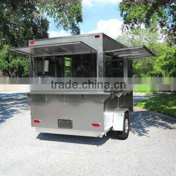 2015 New Style Food Kiosk Mobile kebab van for Sale CE