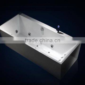 2015 New design beautiful appearance high quality seamless massage bathtub WB239