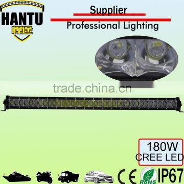 New design single row light bar 3d spot beam light bar 180w led light bar headlight for offroad