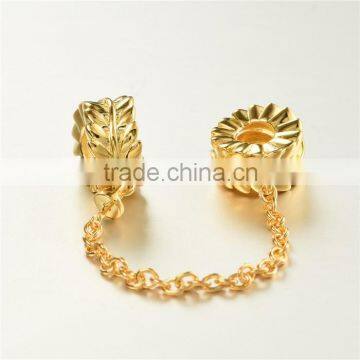 2016 New Design S925 Silve Safety Chain Metal Charms photo-2