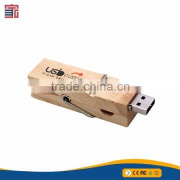 2016 new product wood usb flash drive