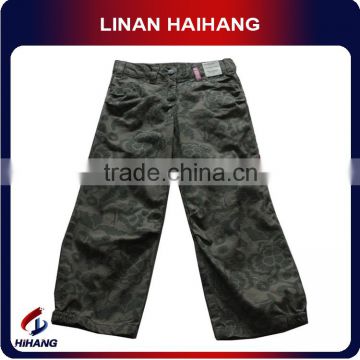 tactical pants cotton kids khaki trousers