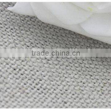 Rough texture 370gsm unprimed raw linen blend printing canvas