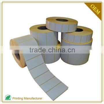 Customized Cheaped Roll Blank Label Sticker In Printing Labels