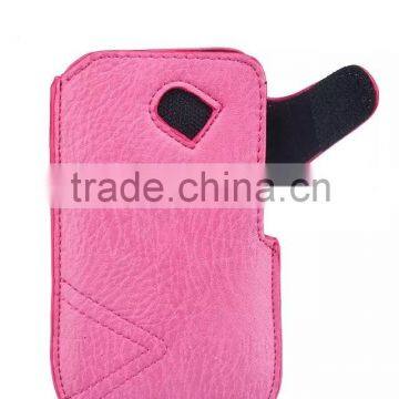 Pull Up Rope Pouch bags Leather case for Samsung Galaxy S3 S4 S5