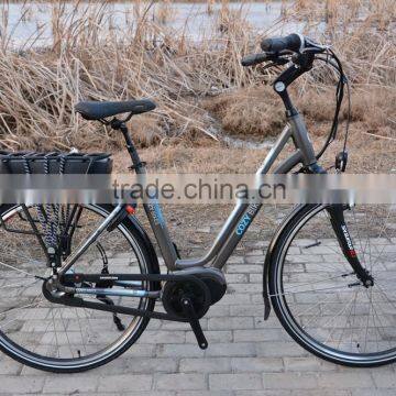 Mid motor electric bicycle with bafang max system appearance like bosch shape