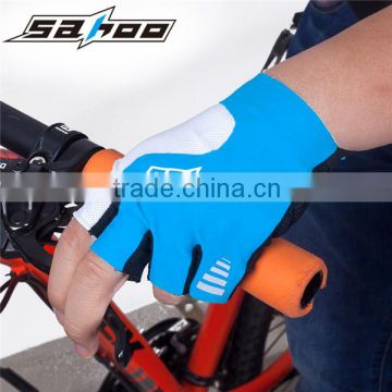 Most popular best customs made cycle gloves/hot sale half finger cycling gloves