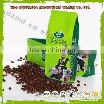 High quality side gusset custom printing coffee beans bag