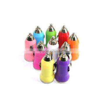 JY303 colorful auto car charger adapter