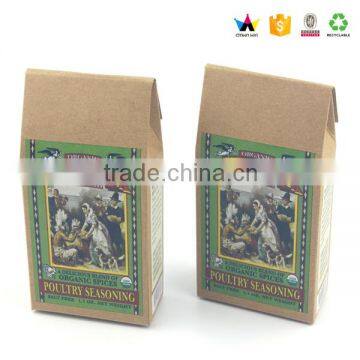 Custom Food Grade Brown Paper Bags