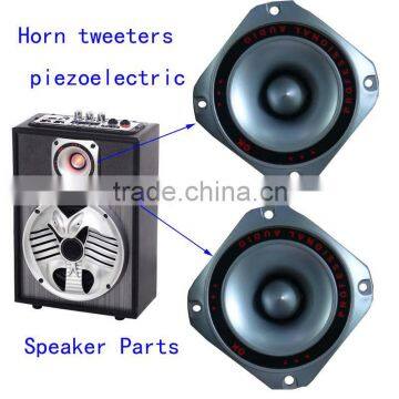 Wholesale speaker Horn tweeter,Ribbon tweeter with light,79MM*79MM piezo horn tweeter/Speaker Bullet Tweeter,Piezo Horn Tweeter