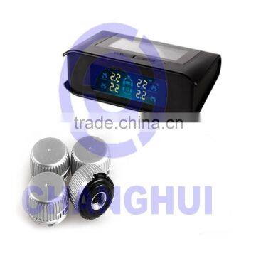 Wireless TPMS solar power supply color display