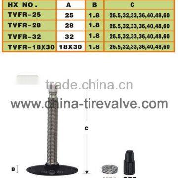 VFR bicycle tube valves