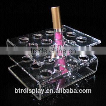 clear plastic acrylic make up brush holder