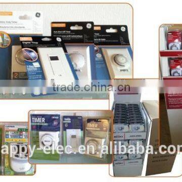 Timer Socket Plug-in ,On-Auto, SAA, CE, ROHS,Indoor Programmable Mechanical Timer Socket photo-3