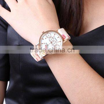 Allibaba.com Fashion Lady Leather Strap Watch photo-4