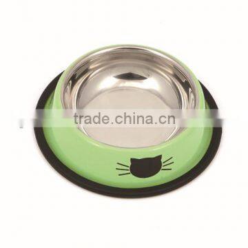 ZML5074-1 portable food for pet pet products stainless steel pet bowl