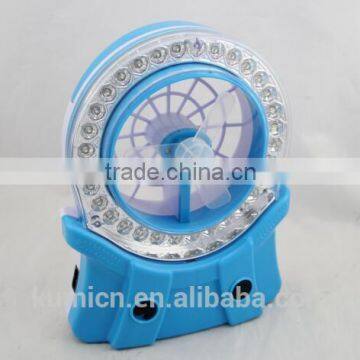 32SMD Small Portable Rechargeable Light FAN KM-5562 photo-2