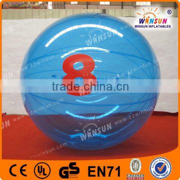 top selling recreational human inflatable water sphere