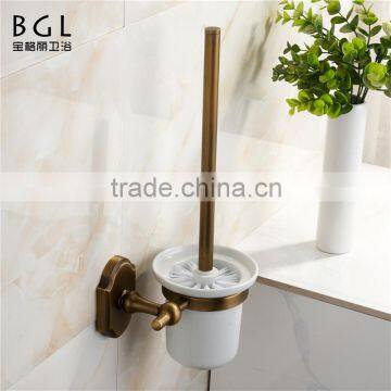 export products bath accessories set ceramic zinc alloy toilet brush holder