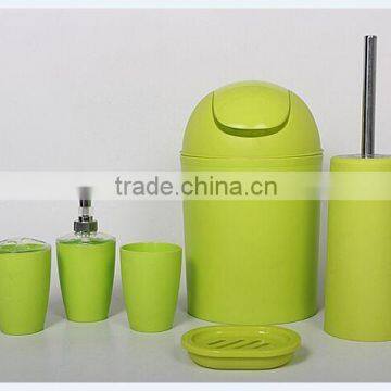Plastic Bathroom Set and accessories