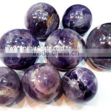 wholesale natural Amethyst spheres gemstone balls Feng Shui stone ball