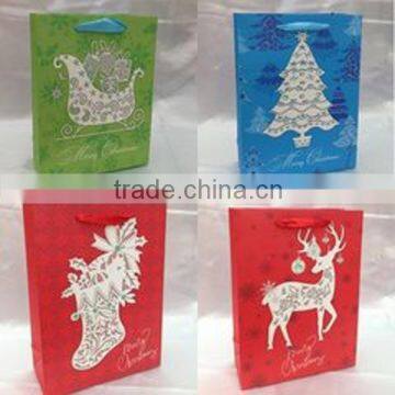 Wholesale Reasonable Price Vogue Christmas Ornaments Paper Bag