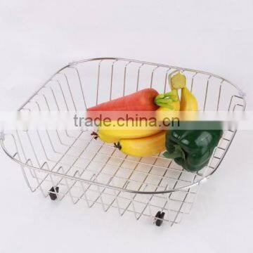 china supplier good quantity lined wicker basket,metal wire basket,iron basket