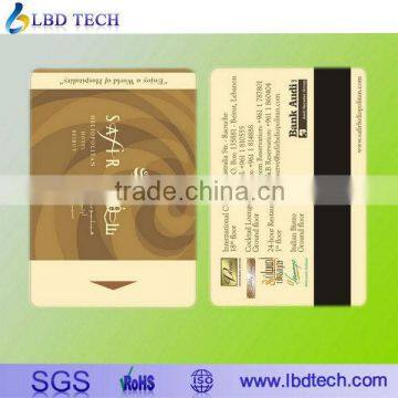 Free Sample Plastic PVC Business Card with Magnetic Stripe