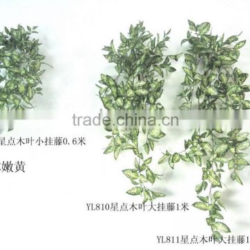 artificial evergreen leaves hanging YL809