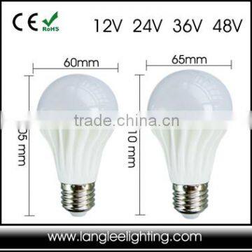 DC10-30V SMD5730 7W Globe LED E27