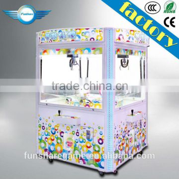 Funshare amusement park gift vending machine arcade toy crane claw machine for sale