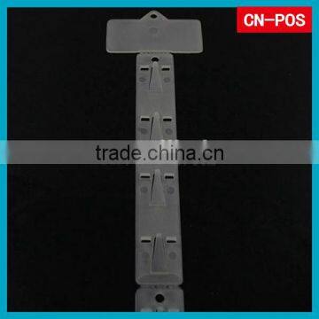 supermarket plastic hanging wire strip for displaying