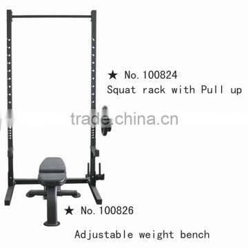 Squat Rack With Pull Up Bar