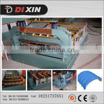 Cangzhou Dixin Hot Sale Automatic Roof Panel Crimp Curving Machine